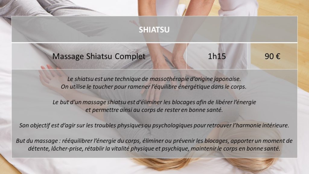 Shiatsu par Corinne - Durancia - Centre Balnéo & Spa - Montgenèvre - Hautes-Alpes